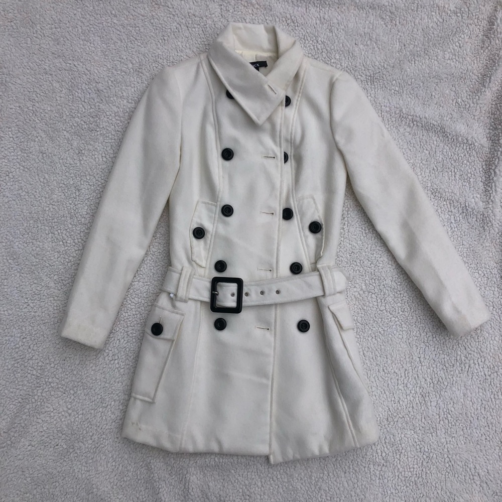 Winter White Peacoat